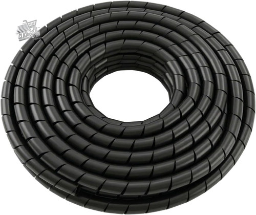 Guaina cavi spirale nera - cavi,