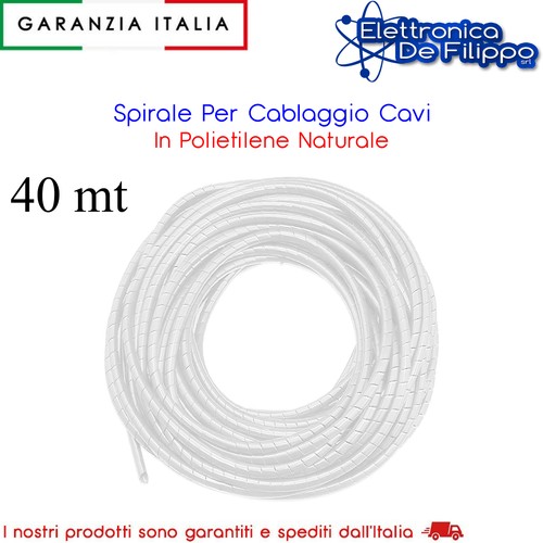 Spirale per cablaggio cavi - per, in