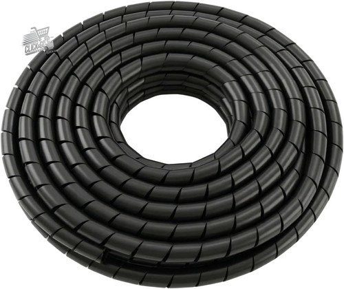 Guaina cavi spirale nera - guaina,